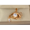 Кулон Xuping Jewelry очей зі сльозкою 1.5 см золотистий