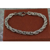 Браслет Xuping Jewelry корда 19.5 см 6 мм сріблястий