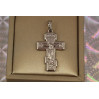 Хрестик Xuping Jewelry сила віри 2.9 см сріблястий