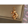 Кулон Xuping Jewelry два дельфіни 2.5 см золотистий