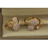 Кільце Xuping Jewelry шансон'є р 16+ золотисте