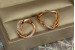 Сережки Xuping Jewelry позначник 1.6 см золотисті