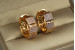 Сережки Xuping Jewelry народження Венери 1.9 см золотисті