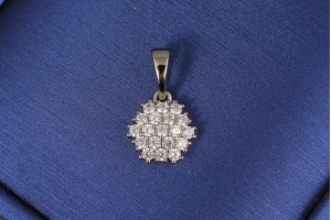 Кулон Xuping Jewelry сота 10 мм сріблястий