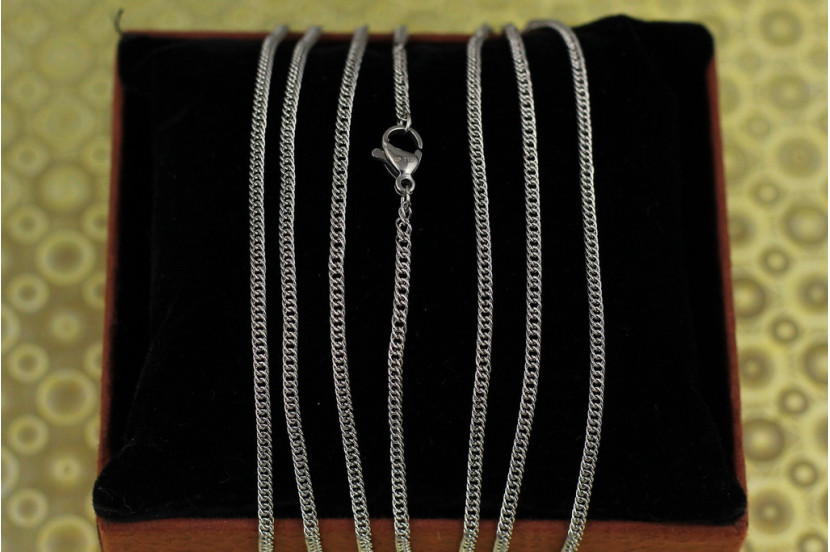 Ланцюг Xuping Jewelry перська ніч 60 см 1.5 мм сріблястий