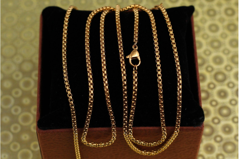 Ланцюг Xuping Jewelry роло 45 см 2.5 мм золотистий