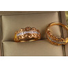 Кільце Xuping Jewelry зимовий палац р 19 золотисте