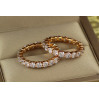 Кільце Xuping Jewelry нескінченний хоровод р 15 золотисте