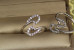 Кільце Xuping Jewelry вигадливий зигзаг р 19 сріблясте