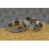 Кільце Xuping Jewelry шліфування р 18 сріблясте