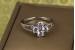 Кільце Xuping Jewelry чотирилисник 20 р сріблясте