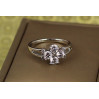 Кільце Xuping Jewelry чотирилисник 20 р сріблясте