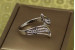 Кільце Xuping Jewelry крильця 19 р сріблясте