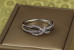 Кільце Xuping Jewelry романтик з чорнуванням 19 р сріблясте