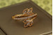 Кільце Xuping Jewelry молоде листя р 19 золотисте