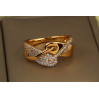 Кільце Xuping Jewelry симфонія р 16 золотисте
