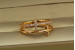 Кільце Xuping Jewelry разом знову р 17 золотисте