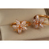 Кільце Xuping Jewelry лілія з тичинками р 17 золотисте