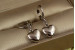Сережки Xuping Jewelry підвіски чисте серце 2.6 см сріблясті