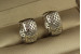 Сережки Xuping Jewelry кільця ситечко 1.5 см сріблясті