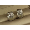 Сережки Xuping Jewelry кільця ситечко 1.5 см сріблясті