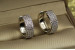 Сережки Xuping Jewelry широкі кільця з камінням 1.7 см сріблясті