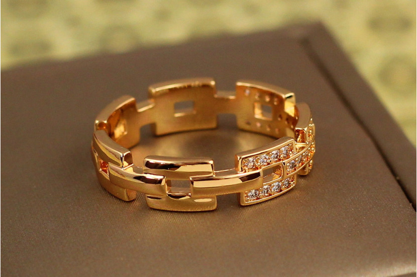 Кільце Xuping Jewelry цитадель р 17 золотисте