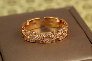 Кільце Xuping Jewelry цитадель р 19 золотисте