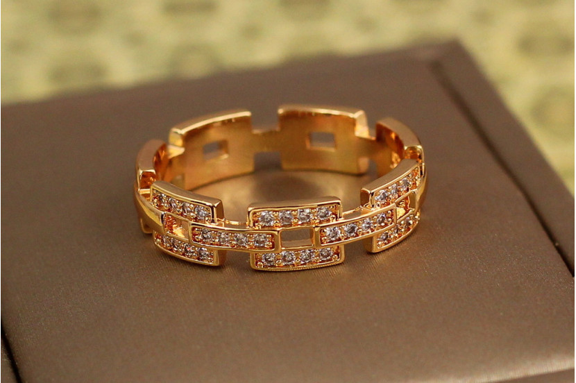 Кільце Xuping Jewelry цитадель р 19 золотисте
