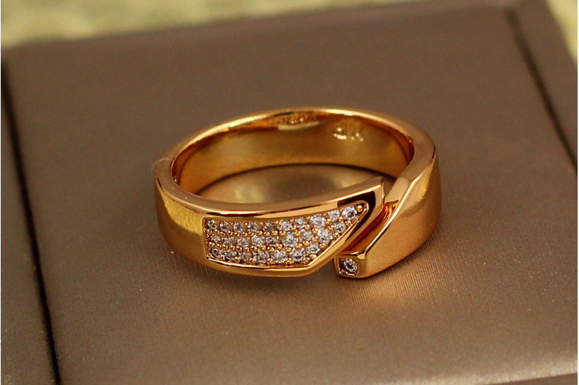 Кільце Xuping Jewelry Сіам р 16+ золотисте