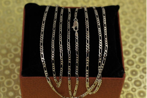 Цепь Xuping Jewelry Фікара 60 см 2 мм сріблястий