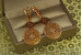 Сережки Xuping Jewelry підвіски містерія 4.7 см золотисті