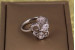 Кільце Xuping Jewelry локон пристрасті р 17 сріблясте