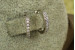 Сережки Xuping Jewelry доріжка з каменів 1.3 см сріблясті