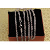 Ланцюг Xuping Jewelry колос 60 см 4 мм сріблястий