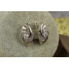 Сережки Xuping Jewelry водовир 2 см сріблясті