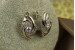 Сережки Xuping Jewelry водовир 2 см сріблясті