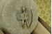 Сережки Xuping Jewelry тонка гладка стріла 2.7 см сріблясті