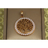 Кулон Xuping Jewelry дерево життя 2.5 см золотистий