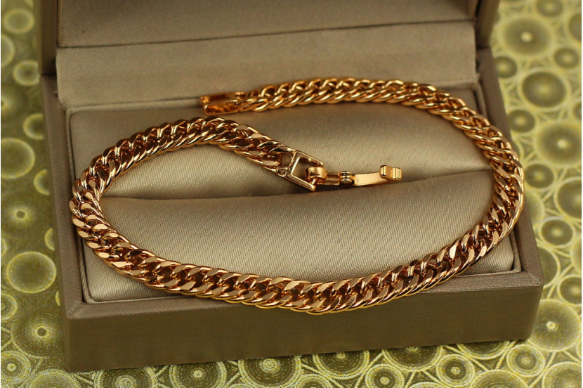 Браслет Xuping Jewelry кобра 20 см 5 мм золотистий