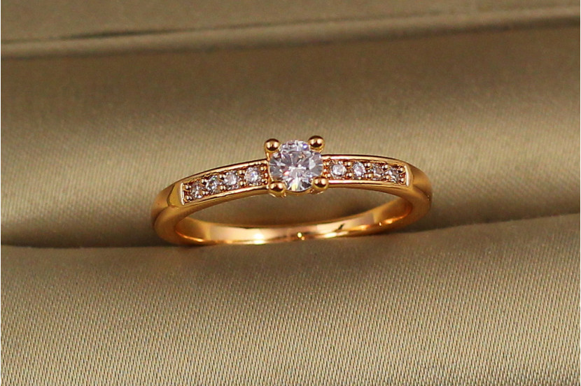 Кільце Xuping Jewelry трепет 20 р золотисте