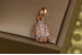 Кулон Xuping Jewelry крапля з фіанітів 1.8 см золотистий