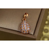 Кулон Xuping Jewelry крапля з фіанітів 1.8 см золотистий