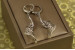 Сережки Xuping Jewelry підвіски завитки 4.5 см сріблясті