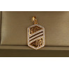 Кулон Xuping Jewelry скарби піраміди 2.6 см золотистий