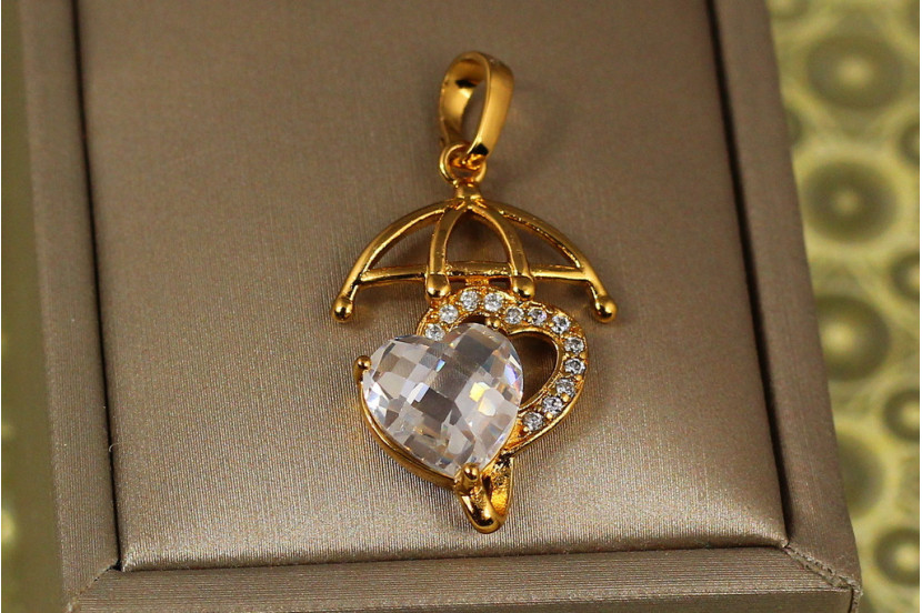 Кулон Xuping Jewelry Погода в будинку 2,5 см золотистий