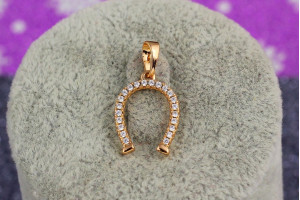 Кулон Xuping Jewelry підкова 1,5 см золотистий