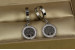 Сережки підвіски Xuping Jewelry дерево життя 2,9 см сріблясті