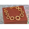 Браслет Xuping Jewelry диски 21 см 1.9 см золотистий