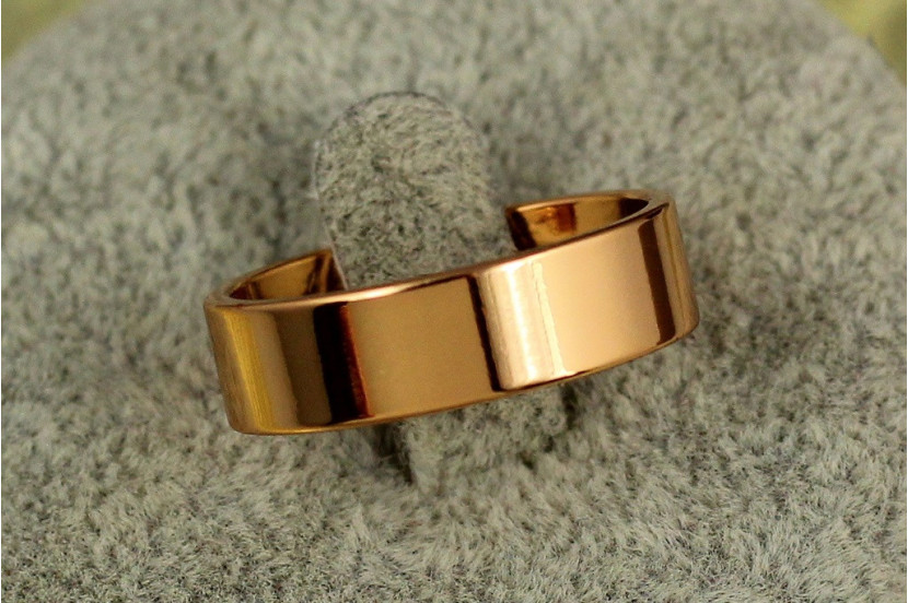 Обручка Xuping Jewelry американка 6 мм р 21 золотиста